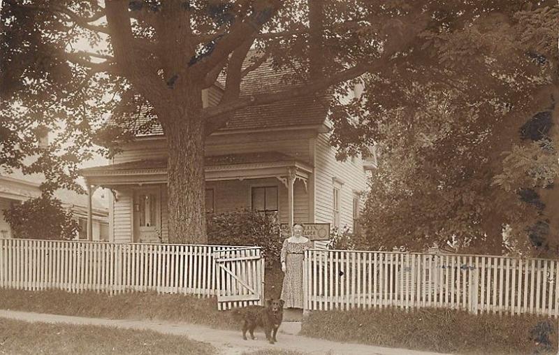 Boothbay Harbor ME Clock Repair on Jefferson Street RPPC