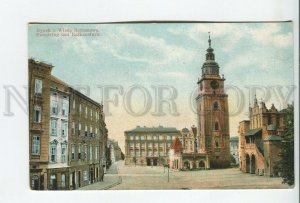 460560 Poland Krakow town hall market Vintage postcard