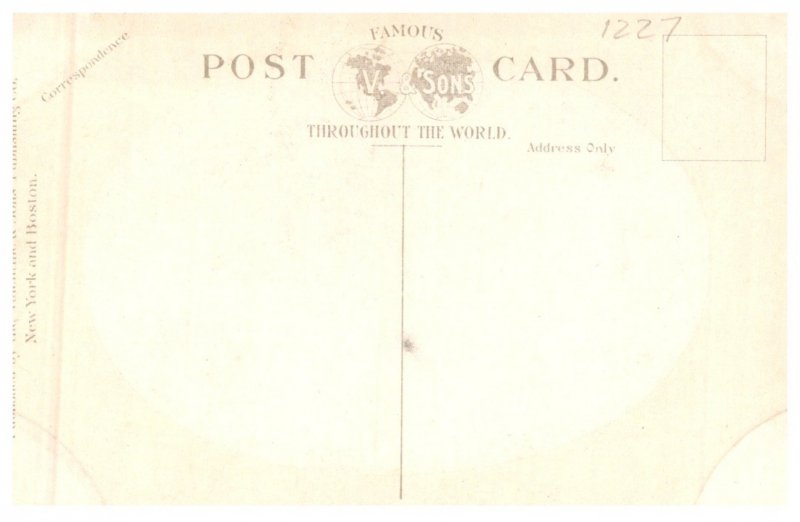 Massachusetts Boston Grave's Light  at night