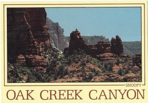 Snoopy on the Doghouse Rock Can be Seen from Uptown Sedona Arizona 4 by 6 size