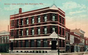 USA - German Bank and City Hall Sheboygan - Wisconsin 03.57