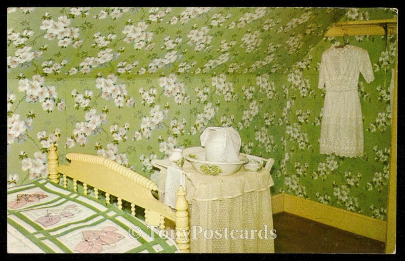 Anne's Dress still hangs in the Bedroom at Green Gables