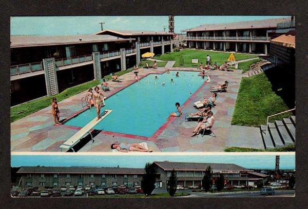 CO Ramada Inn Motel & Pool PUEBLO COLORADO Postcard PC