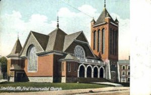 First Universalist Church in Lewiston, Maine