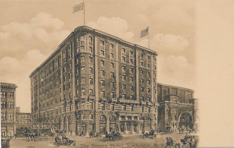 The Seneca Hotel, Rochester, New York - pm 1909 - DB