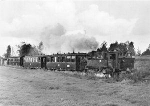 Germany Traditionsbahn Radebeul Ost Radeburg near Moritzburg RPPC postcard