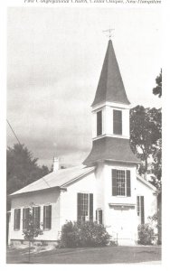 Vintage Postcard First Congregational Church Center Ossipee New Hampshire N.H.