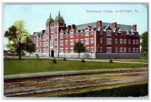 c1910 Muhlenburg College, Allentown Pennsylvania PA Antique Postcard 