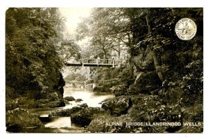 UK - Wales, Llandrindod Wells. Alpine Bridge. L&NW Rwy