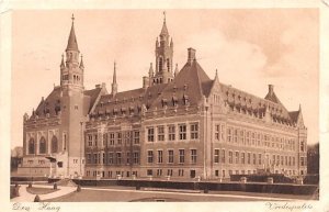 Vredespaleis Den Haag Holland 1913 