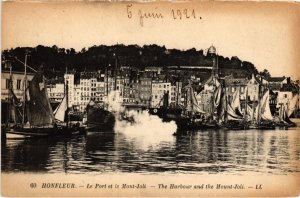 CPA Honfleur Le Port et le Mont Joli FRANCE (1286138)