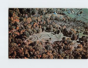 Postcard Serpent Mound State Memorial, Peebles, Ohio