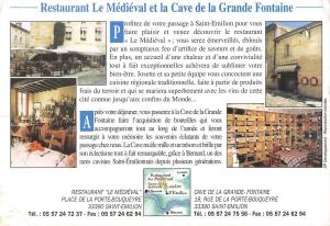 BR49682 Restaurant le medieval et la cave de la grande fontaine saint e   France