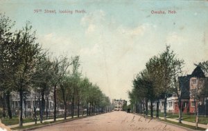 OMAHA , Nebraska , 1900-10s; 39th Street, Looking North