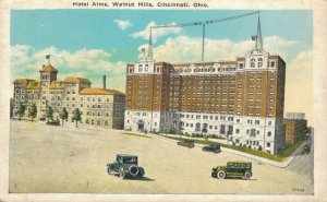 USA Hotel Alms Walnut Hills Cincinnati Ohio Vintage Postcard 07.05