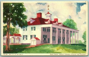 Lot of 8 Mount Vernon Ladies Association Mount Vernon VA UNP WB Postcards I13