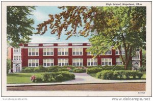 High School Napoleon Ohio Curteich