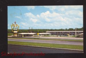 TULSA OKLAHOMA ROUTE 66 RIO MOTOR HOTEL VINTAGE RTE. 66 ADVERTISING POSTCARD