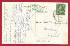 B.B.LONDON POST CARD GREETINGS. 1910  3.5 X 5.5 SEE SCAN