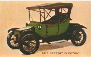 1915 Detroit Electric  at Museum of Automobiles Postcard Unused