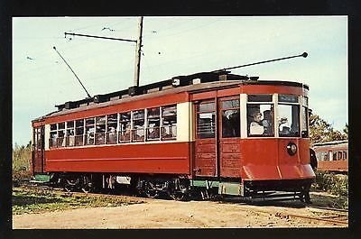 Kennebunkport, Maine/ME Postcard, Chicago Trolley, Seashore