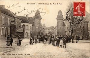 CPA CRÉPY-en-VALOIS - La Porte de Paris (259849)