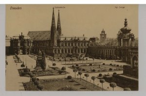 Germany - Dresden. Sophienkirche & Castle, Post Office Square
