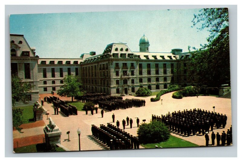 Vintage 1960's Military Postcard US Naval Academy Annapolis Maryland