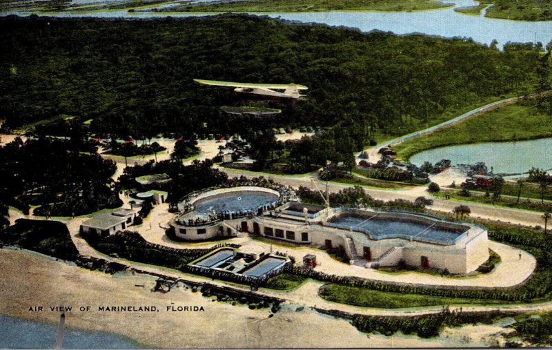 Florida Marineland Aerial View