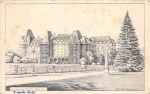 B92078 edward goodall The Empress   hotel victoria b c   canada