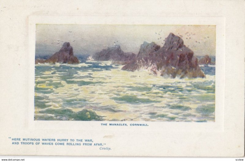 The Manacles, CORNWALL, UK, 1900-10s; TUCK 9701