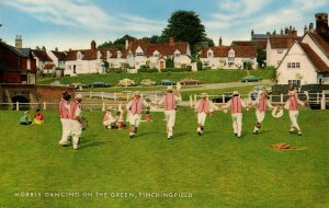 UK - England, Finchingfield, Essex. Morris Dancing on the Green