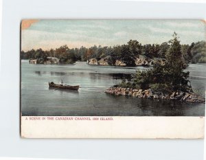 M-158034 A Scene in the Canadian Channel Thousand Islands