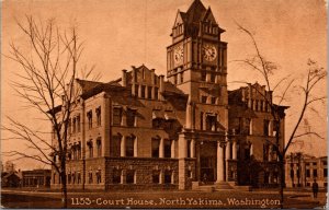 Postcard Court House in North Yakima, Washington