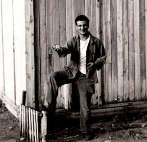 RPPC  WW2 US Army Soldier With Pack of Cigarettes  Real Photo  Postcard