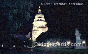 Austin, Texas, TX State Capital USA Unused 