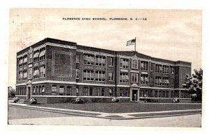 Postcard SCHOOL SCENE Florence South Carolina SC AQ6862