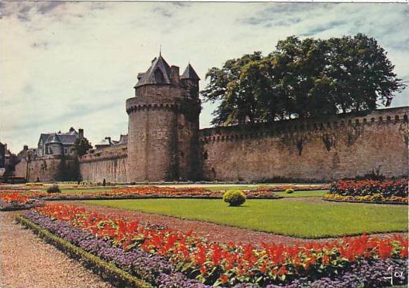 France Vannes Les Jardins aux pieds des Ramparts