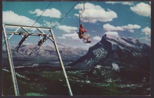 Banff Chair Lift Postcard