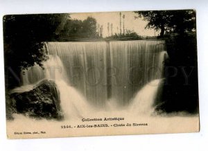191302 FRANCE AIX-les-BAINS Chute du Sierroz Vintage postcard