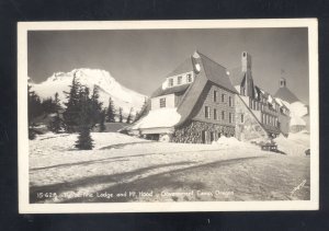 RPPC GOVERNMENT CAMP OREGON TIMBERLINE LODGE VINTAGE REAL PHOTO POSTCARD