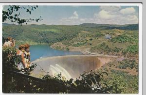 Gambia; Kariba Dam With Floodgates Open PPC, Unposted, c 1970's