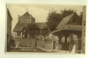 cu1360 - Old Parish Church , Bexhill-on-Sea , Sussex - postcard