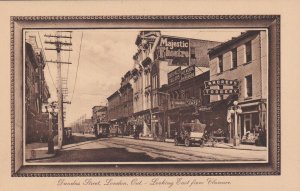LONDON, Ontario, 1900-10s; Dundaas St. looking East from Clarence; TUCK #1019