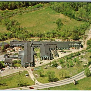 c1950s Barre, VT Aerial Jones Brothers Company PC Granite Mfg Plant Factory A218