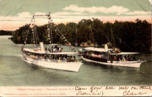 New York Thousand Islands Captain Vieger Line 1906