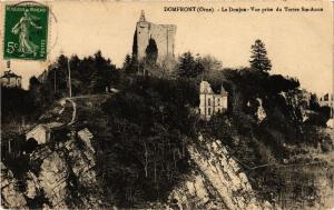 CPA DOMFRONT - Le Donjon - Vue prise du Tertre Ste-Anne (355188)