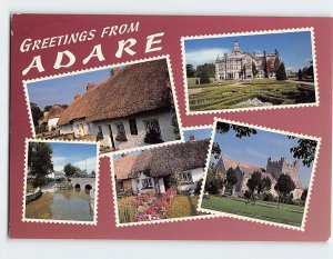 Postcard Greetings From Adare, Ireland