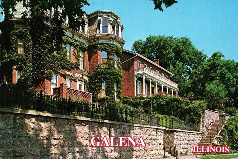 Two Pre Civil War Homes,Galena,IL