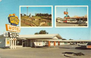 Las Cruces New Mexico Royal Host Motel Multiview Vintage Postcard K87680 